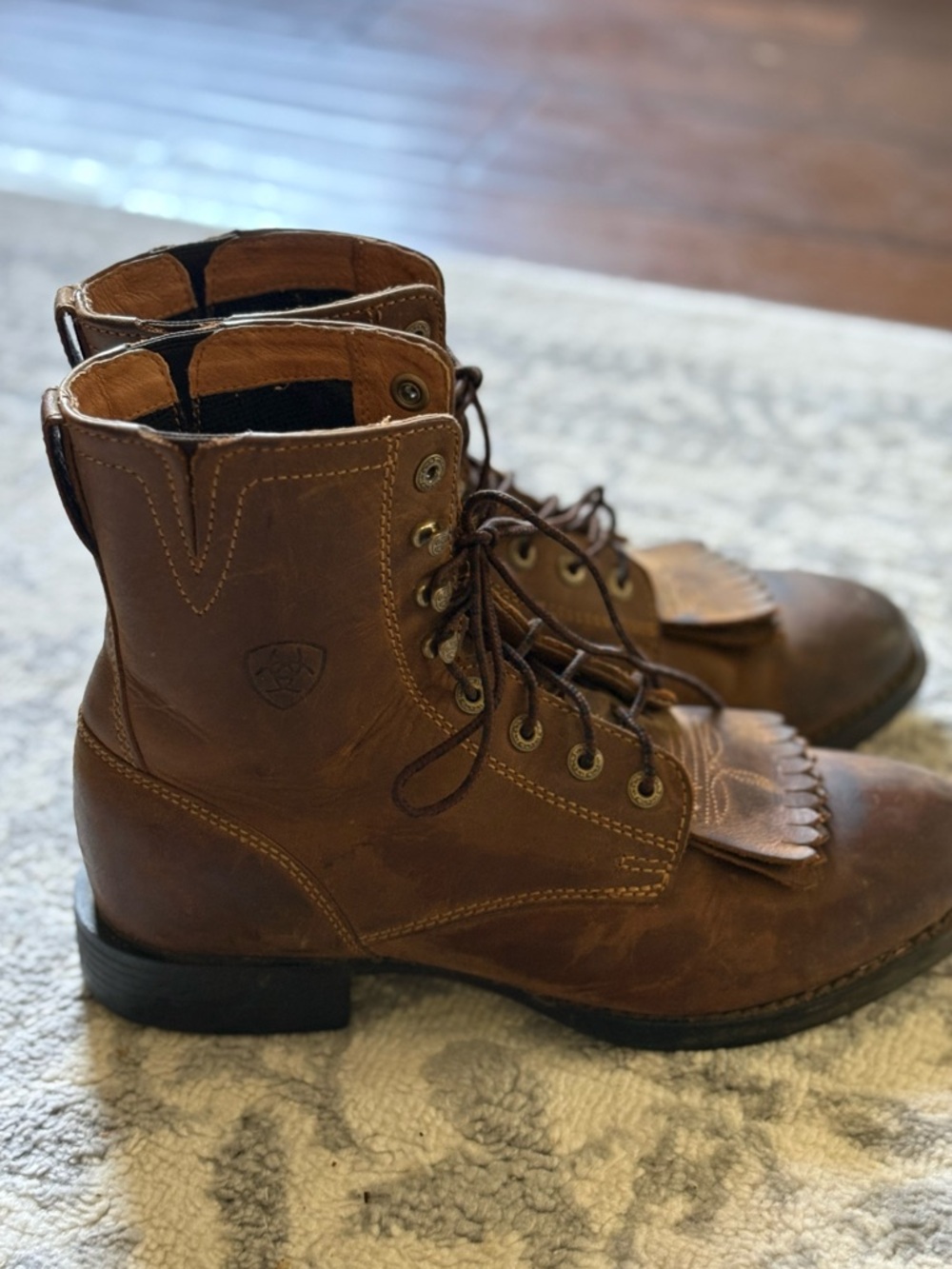 Ariat Heritage Lacer li Boots Womens Size 7.5Brown...